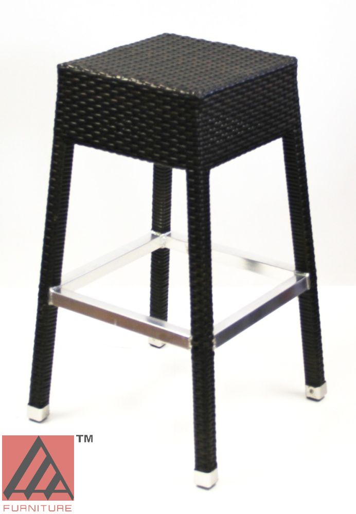 Rattan backless bar stools outlet