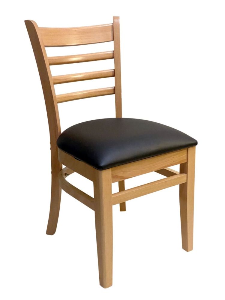 #411A/ Beech Ladder Chair Natural