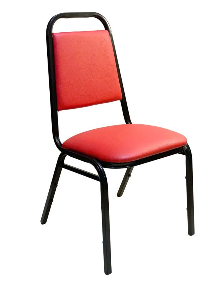 #888-11/ Stackable Chair Red