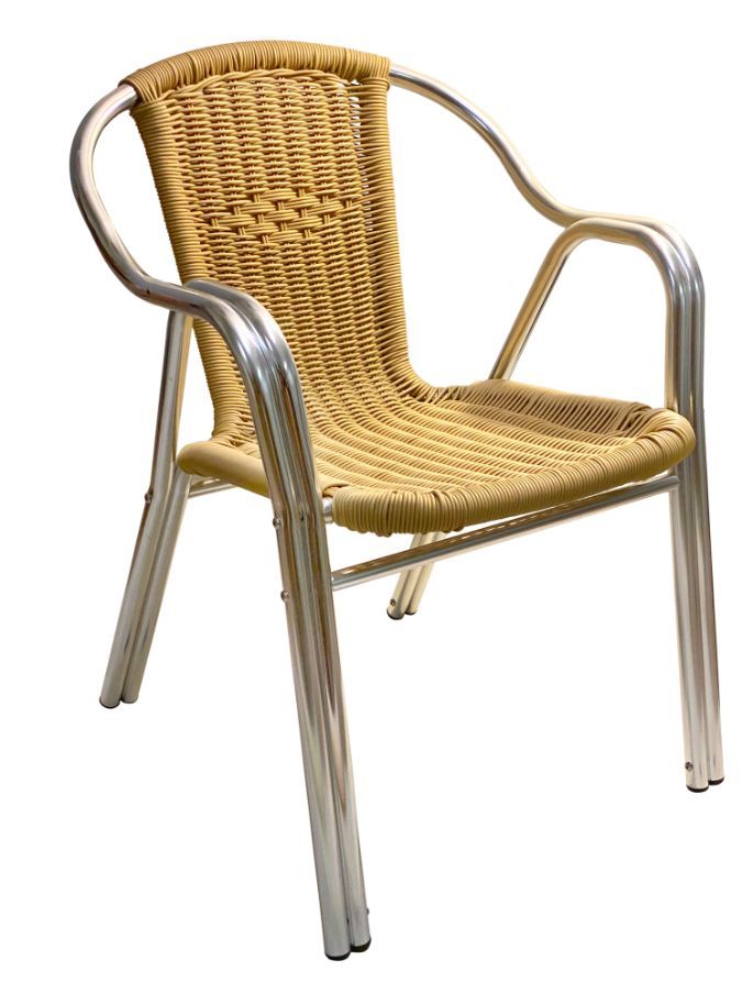 AL_C/NAT Aluminum Chair Natural