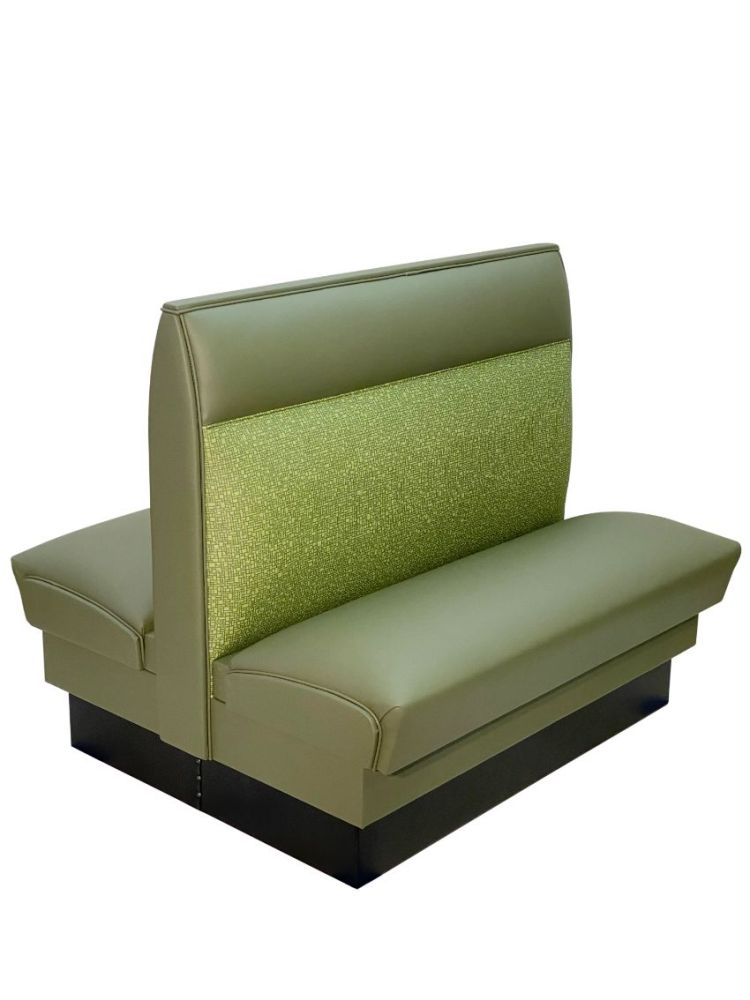 HB48D/ 48in Head Roll Back Double Booth