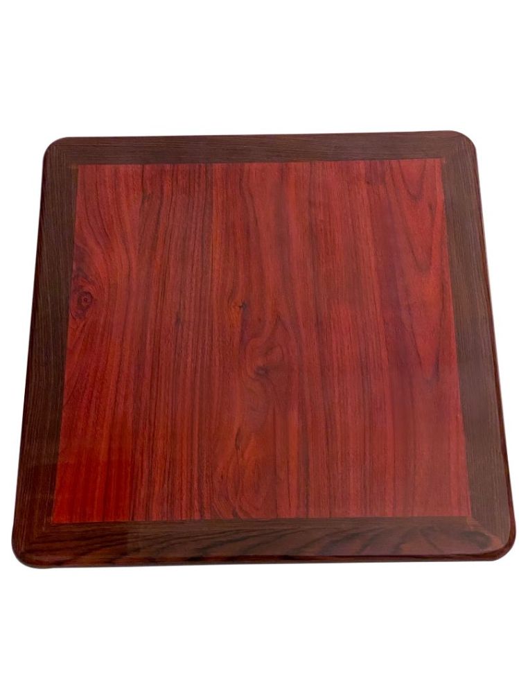 RMWT3030/ Resin Top With Dual Colors Mahogany/Walnut 30in X 30in Square