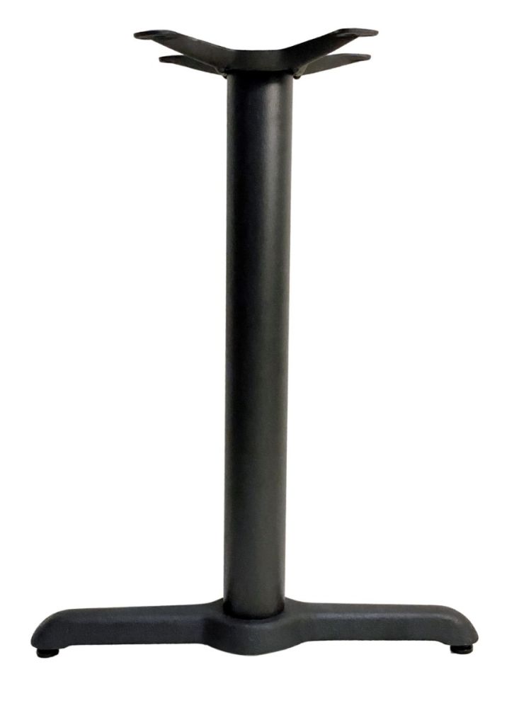 T0522BH/BLK 5in X 22in Half Base Bar Height