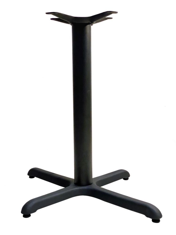 T2430BH/BLK 24in X 30in Cross Base Bar Height