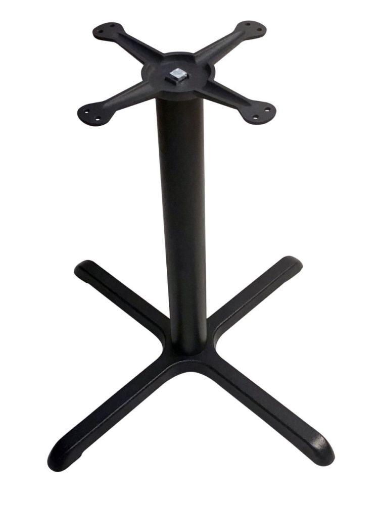 T3030BH/BLK 30in X 30in Cross Base Bar Height