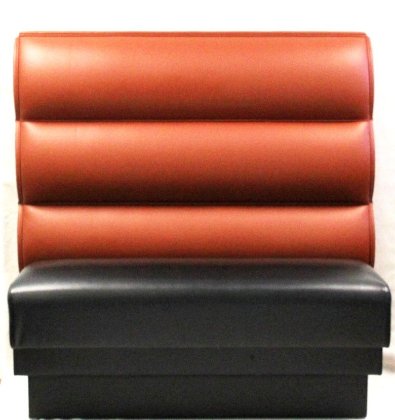 TTB48D/ 48in Three Tier Back Double Booth