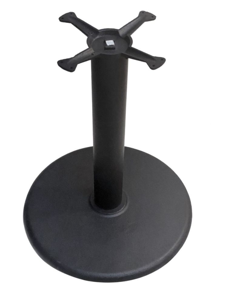 TR24BH/BLK  24in Round Base Bar Height