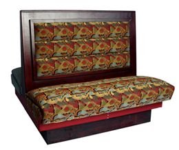 PC42D/ 42in Picture Frame with Cushion Back Double Booth
