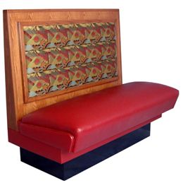 PC42S/ 42in Picture Frame with Cushion Back Single Booth